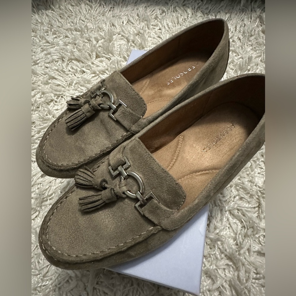 AEROSOLES Faux Suede Loafers